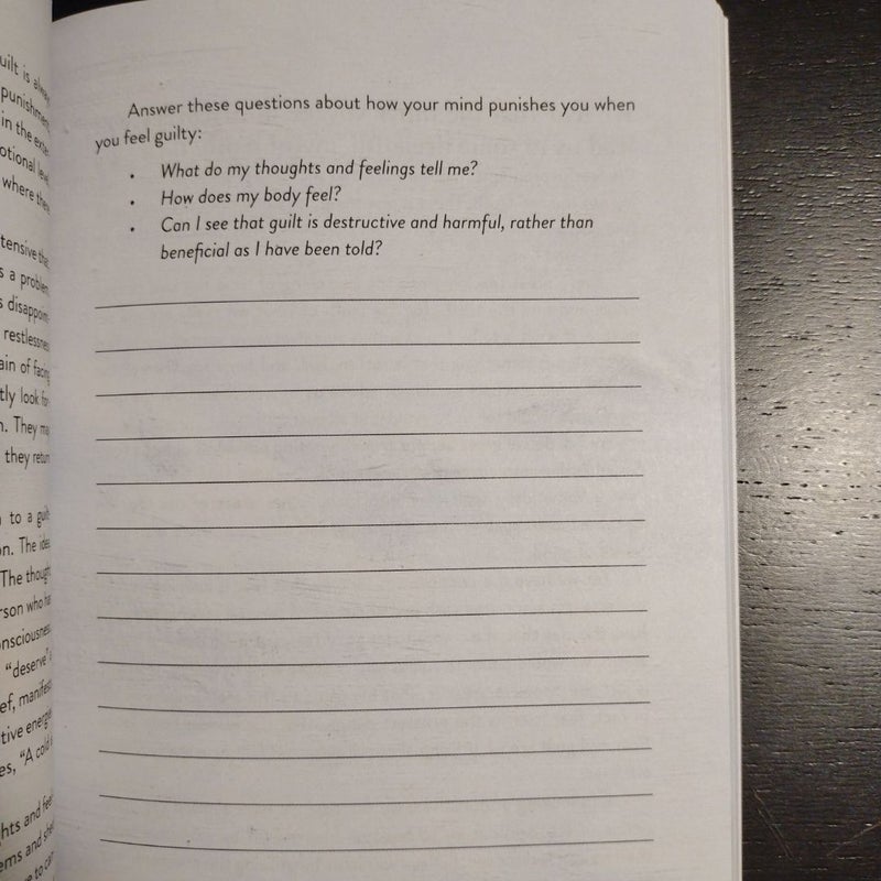 The Letting Go Guided Journal