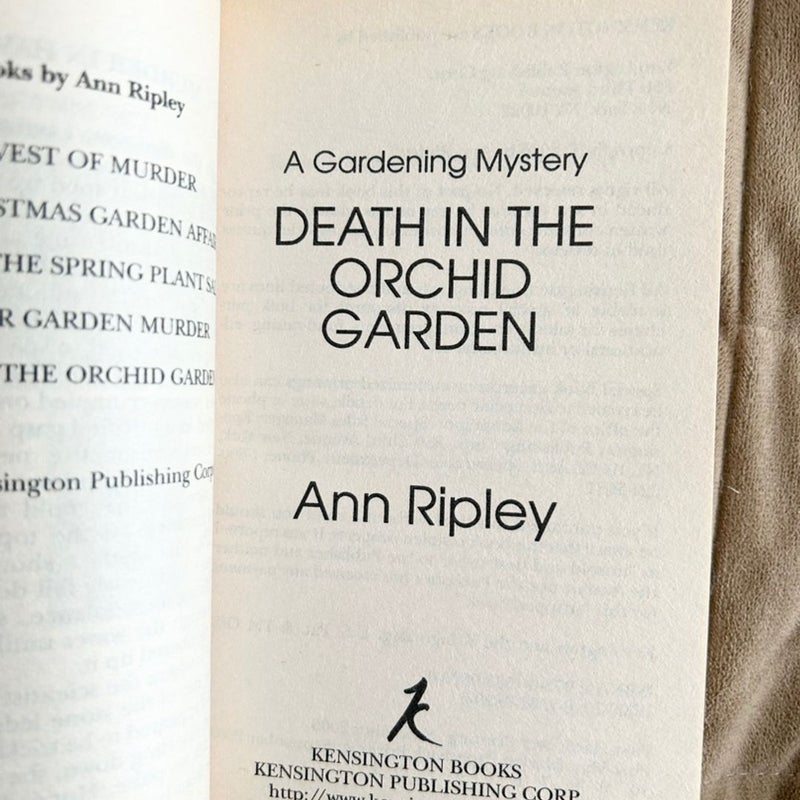 Death in the Orchid Garden 2886