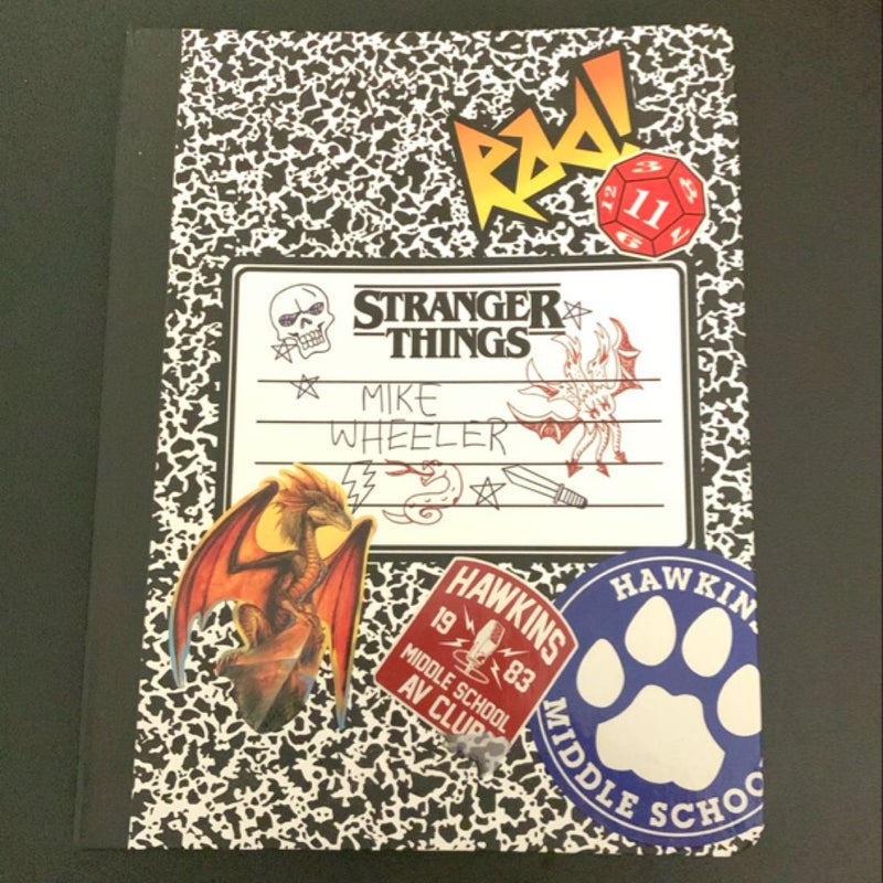 Stranger Things Notebook