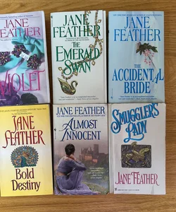 Lot of 6 paperback books - Smuggler's Lady