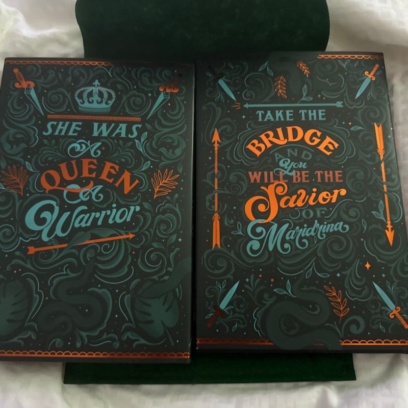 SIGNED Bridge Kingdom and Traitor Queen 