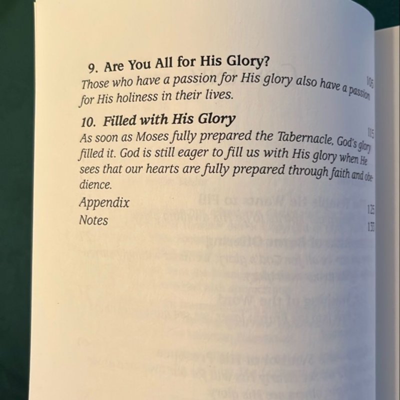 Filled with His Glory