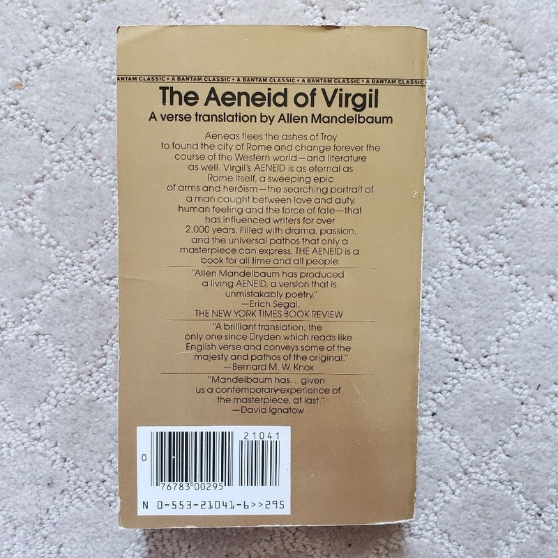 The Aeneid of Virgil (5th Bantam Classic Printing, 1985)