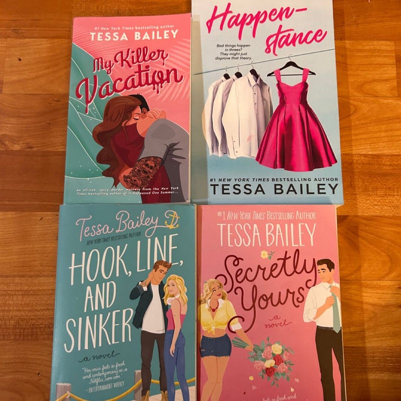 Tessa Bailey Lot (3 books)
