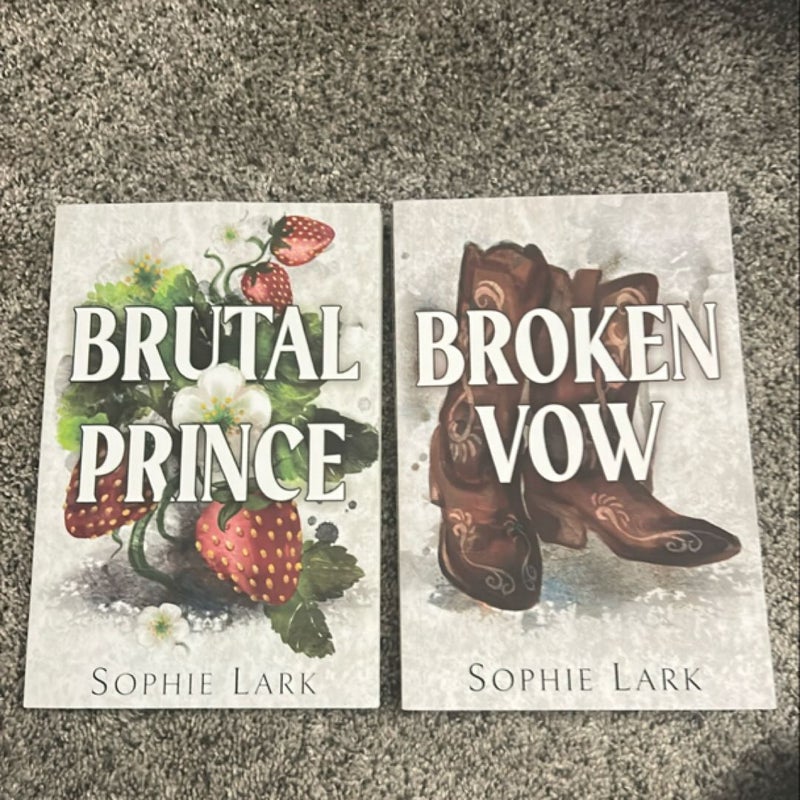 Brutal Prince + Broken Vows (art print included)