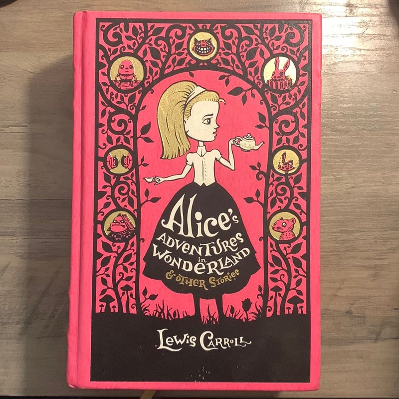 B&N Alice Adventures Wonderland Leather O/P