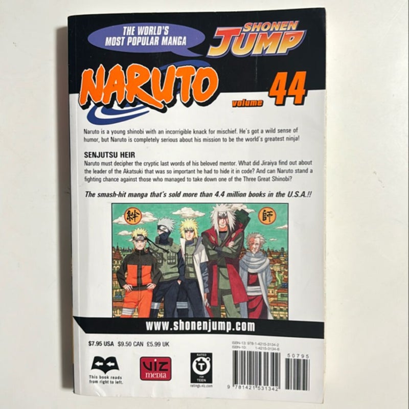 Naruto, Vol. 44