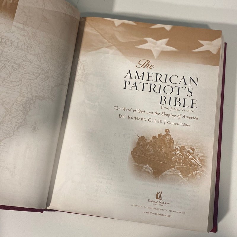 The American Patriot’s Bible King James Version