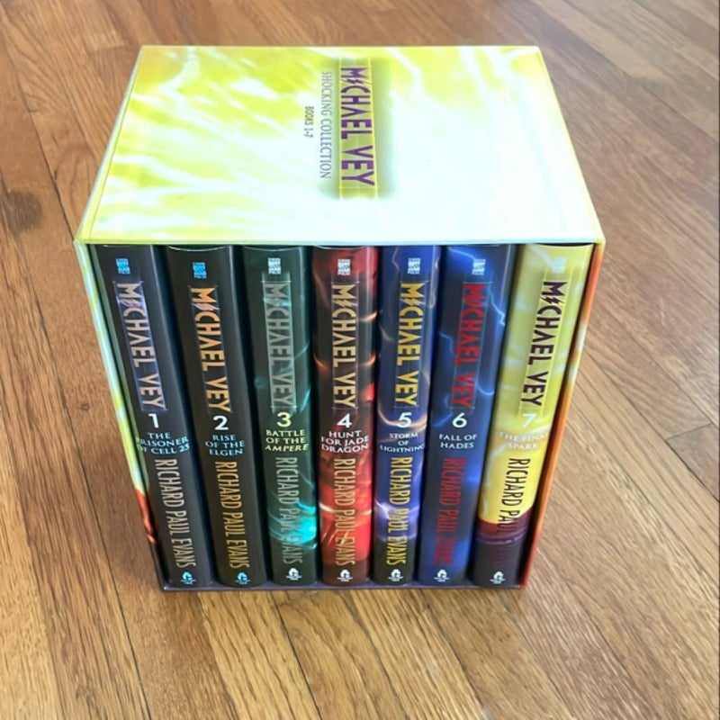 Michael Vey Shocking Collection Books 1-7