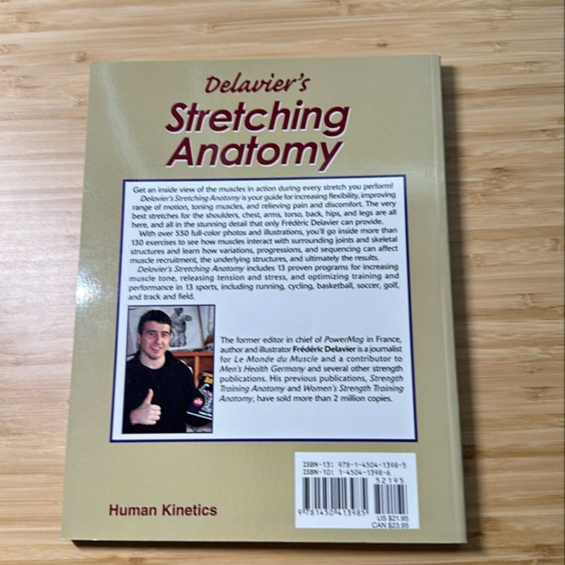 Delavier's Stretching Anatomy by Frédéric Delavier, Jean-Pierre ...
