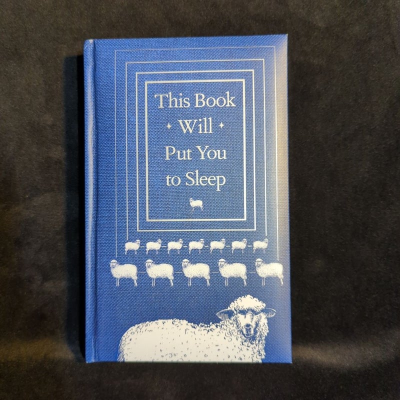 This Book Will Put You to Sleep