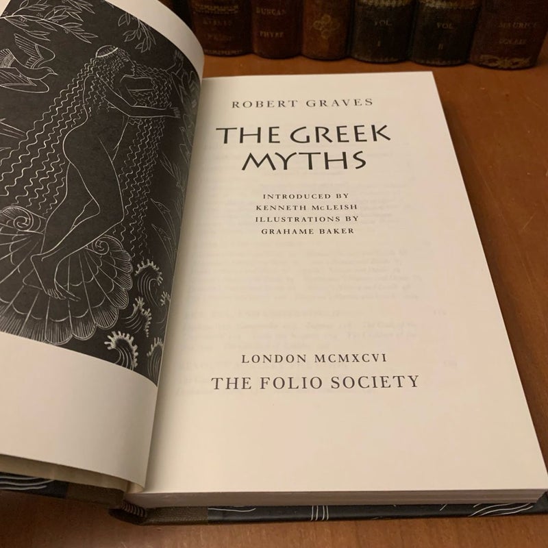 The Greek Myths I & II, Folio Society with Slipcase