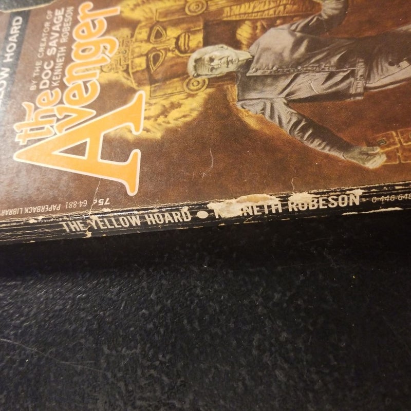The Avenger #2 the yellow hoard 