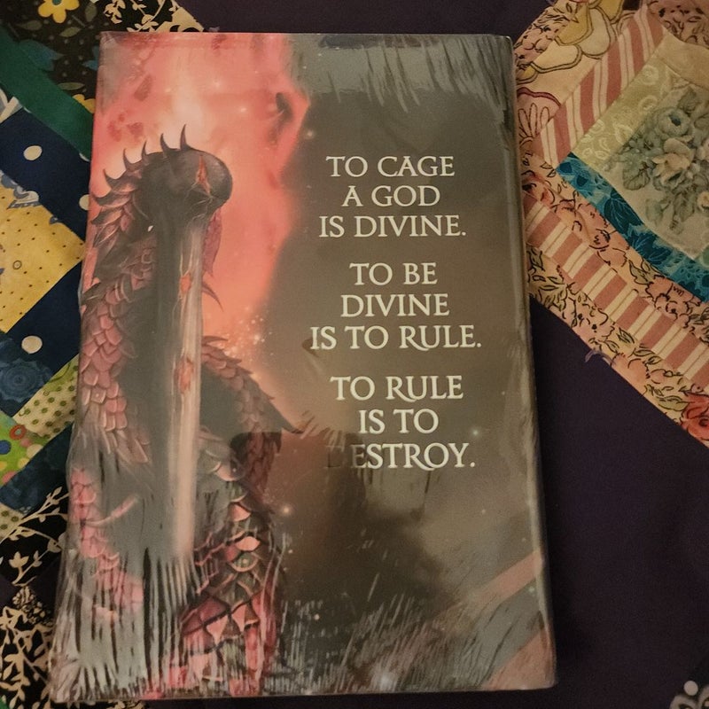 To Cage a God (illumicrate edition, signed & sealed) 