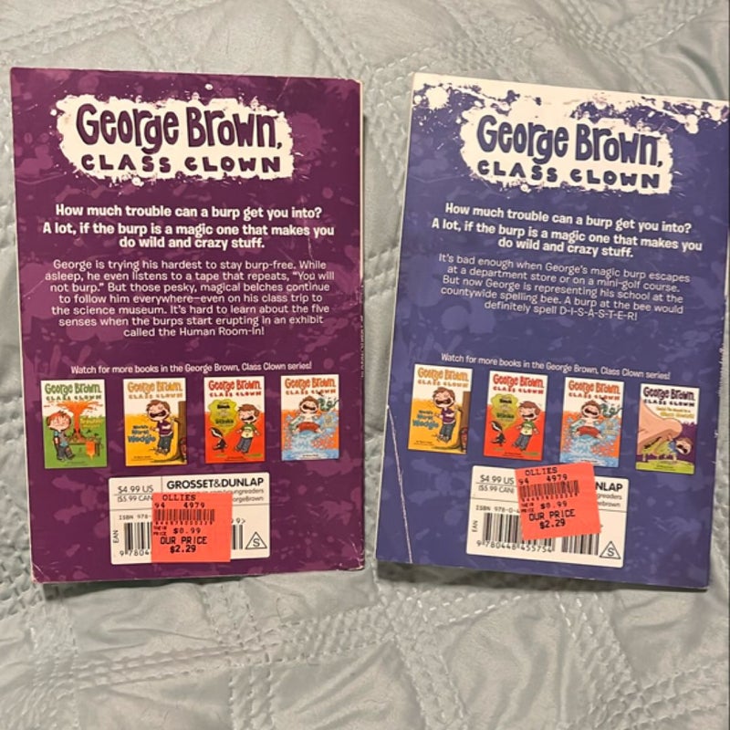 George Brown, Class Clown 2-Book Bundle