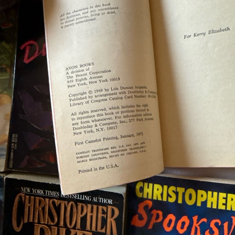 YA Horror Lot 10 Books