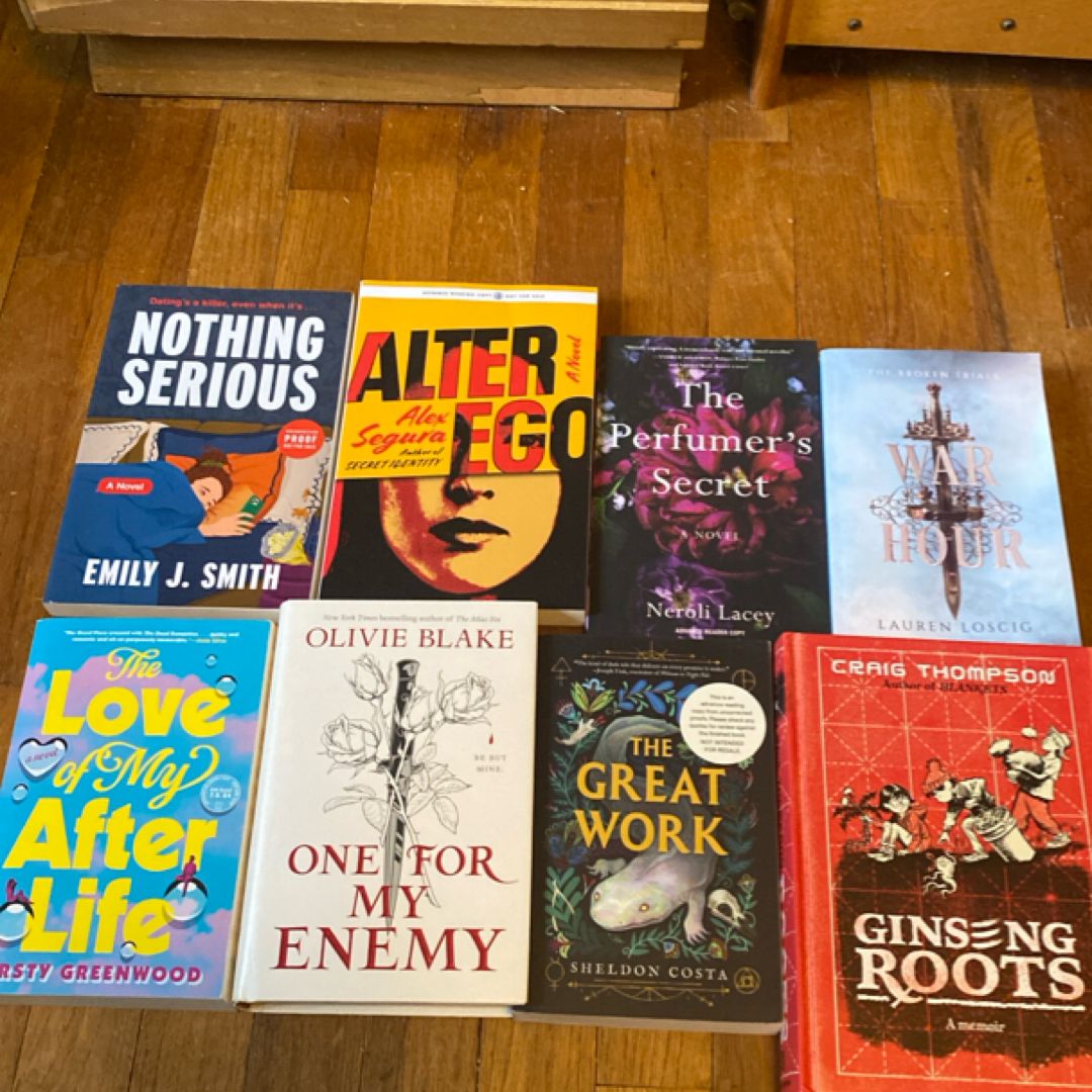 Assorted books $7 each or $160 for all