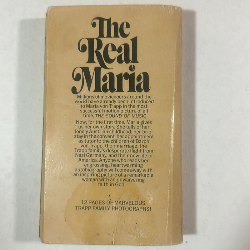 ‘The Real Maria’ by Maria von Trapp