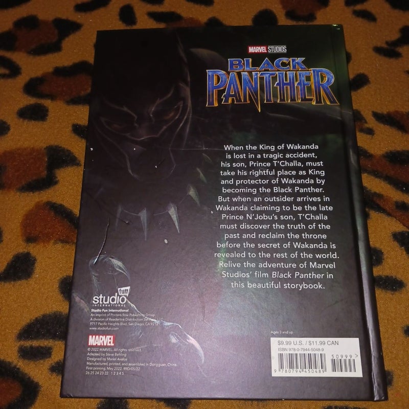 Marvel studios Black Panther book