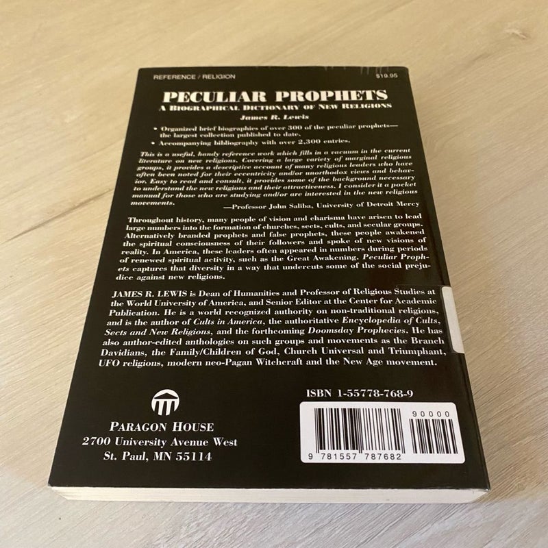 Peculiar Prophets