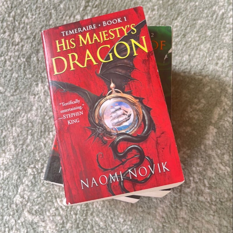 His Majesty's Dragon SERIES (First 3 Books)