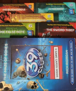 The 39 clues (first 6 books with the cards)