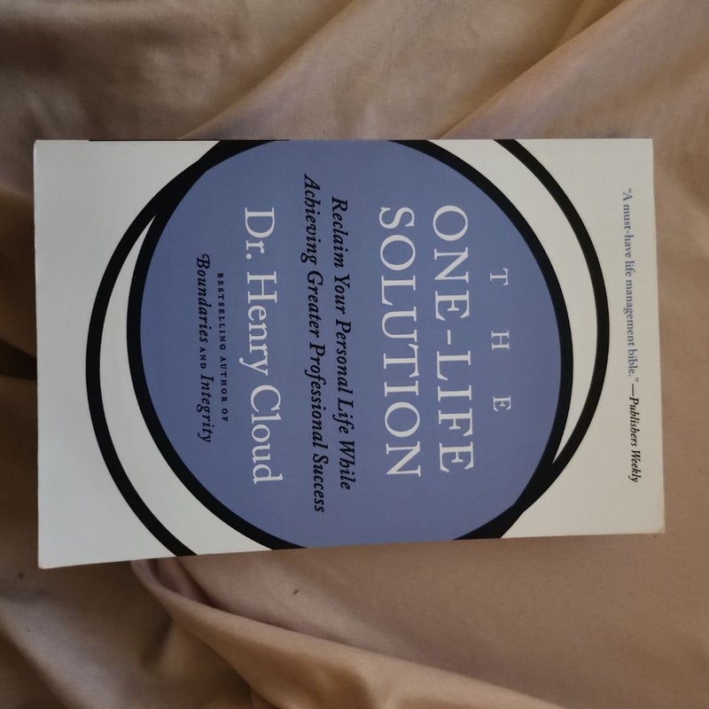 The One-Life Solution
