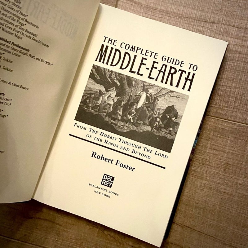 Tolkien’s World From A to Z: The Complete Guide To Middle-Earth