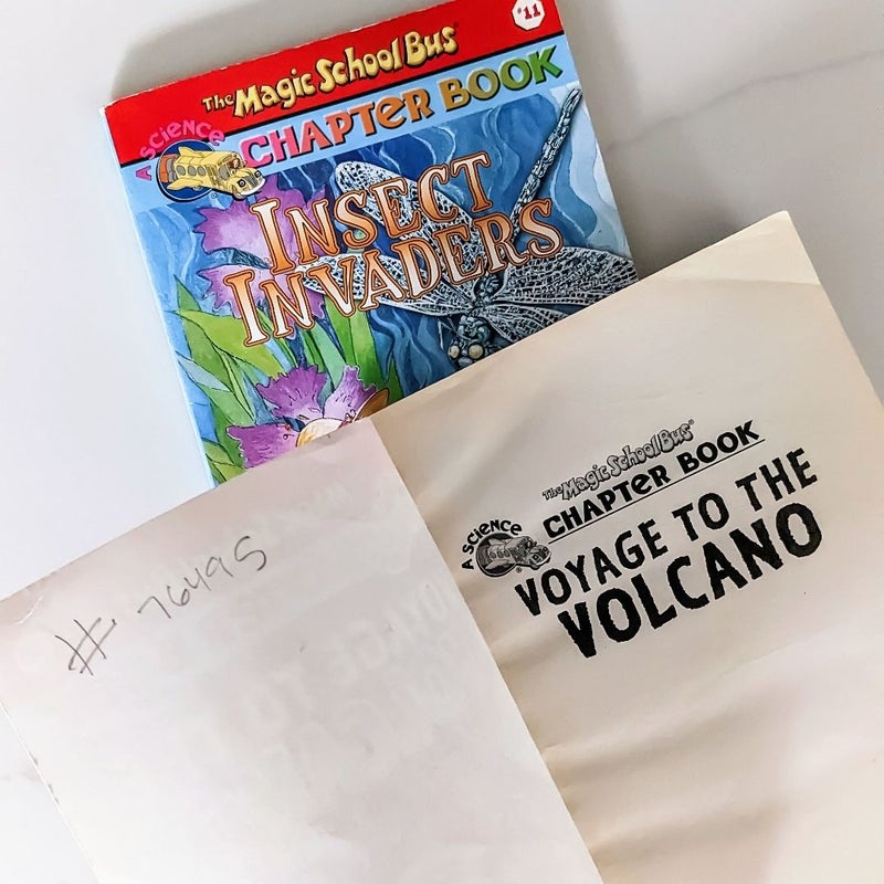 Magic School Bus Chapter Book bundle of 2