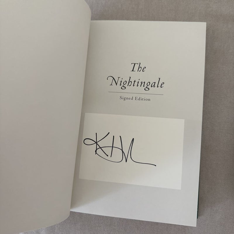 The Nightingale Signed Copy