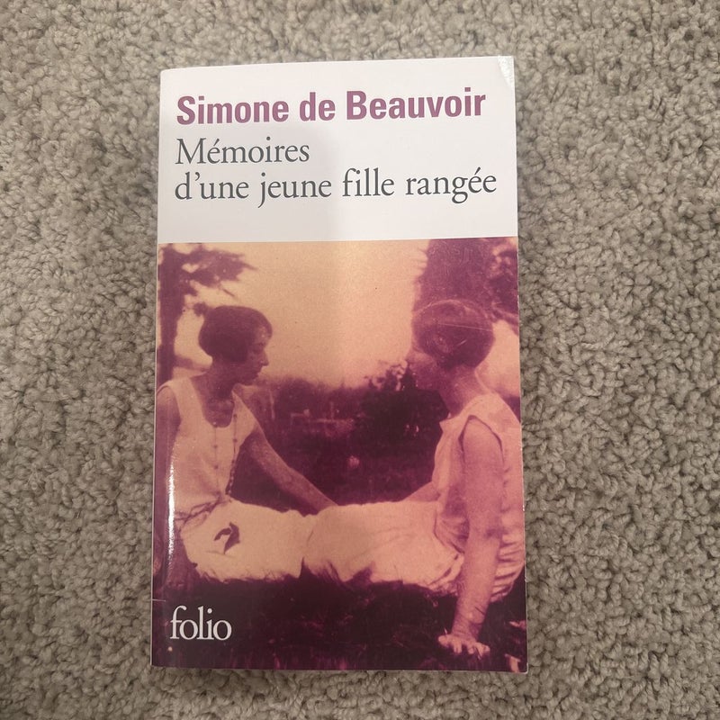 Memoires D'une Jeune Fille Rangee