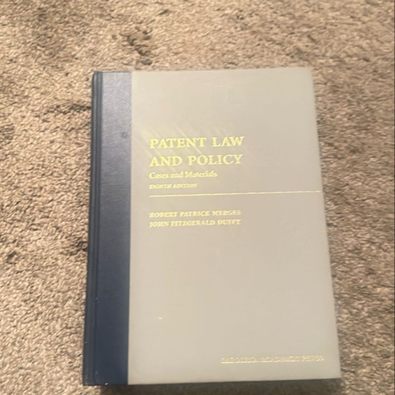 Patent Law and Policy