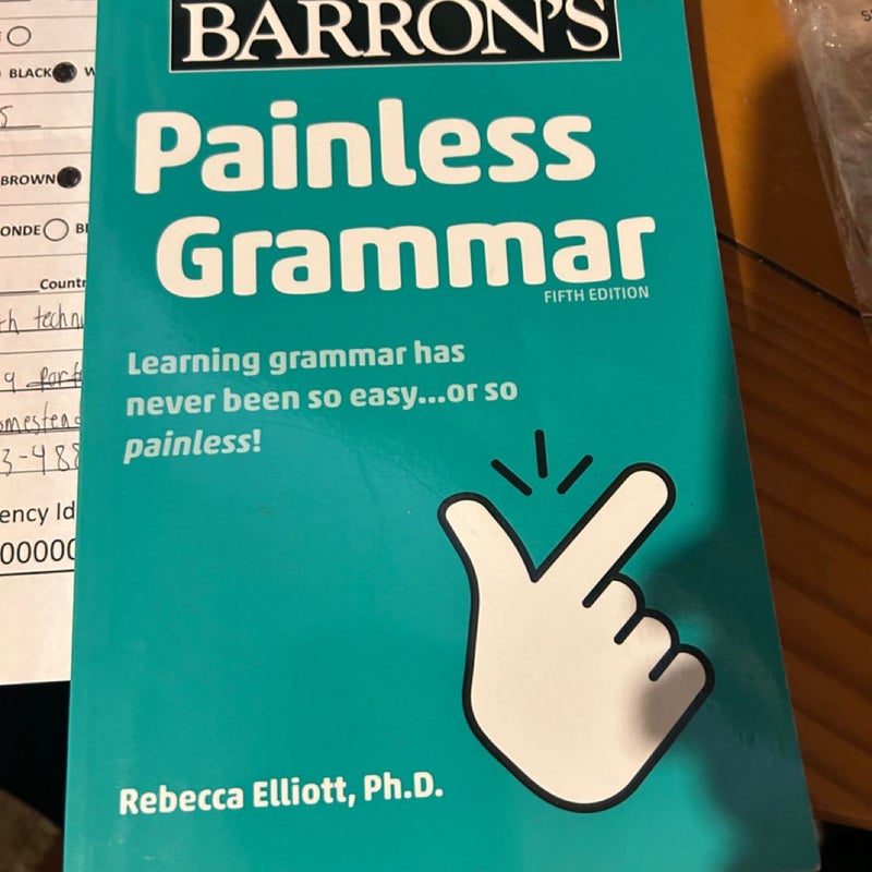 Baron’s Painless Grammar 5th edition 