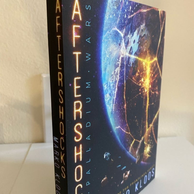 Aftershocks (bookplate signed by author)