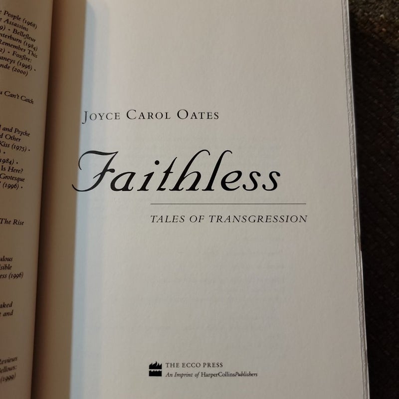 Faithless (First Edition)