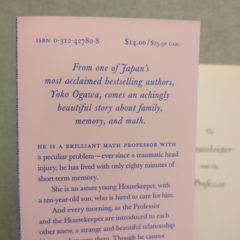 The Housekeeper and the Professor