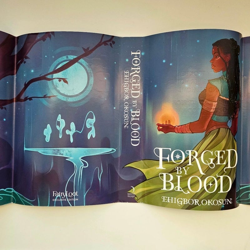 Forged By Blood Digitally Signed by Ehigbor Okosun Fairyloot Exclusive Edition