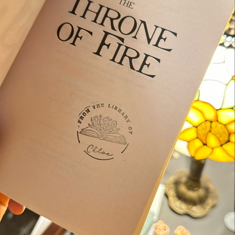 Kane Chronicles, the, Book Two the Throne of Fire