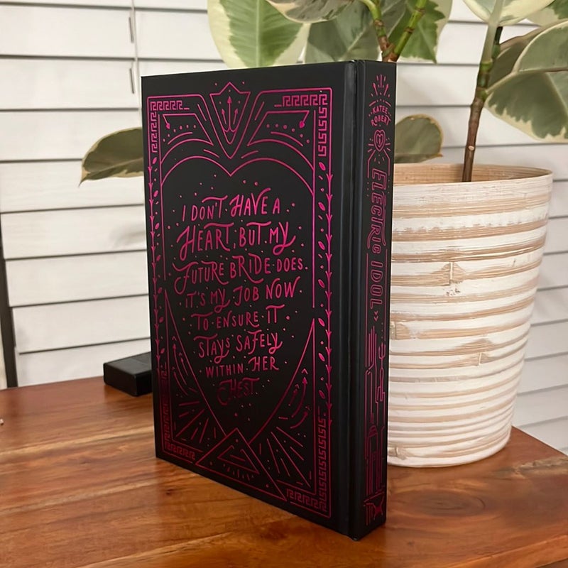 Electric shops Idol *signed* Bookish Box edition