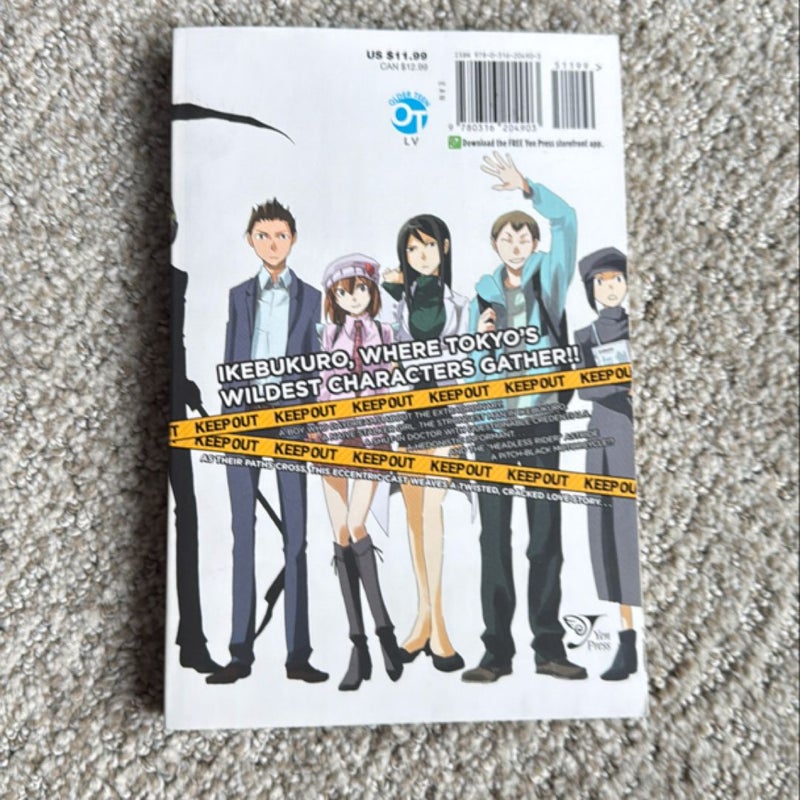 Durarara!!, Vol. 1