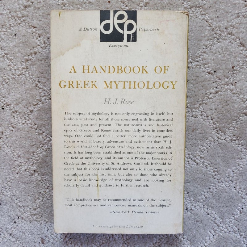A Handbook of Greek Mythology (E. P. Dutton & Co. Edition, 1959)
