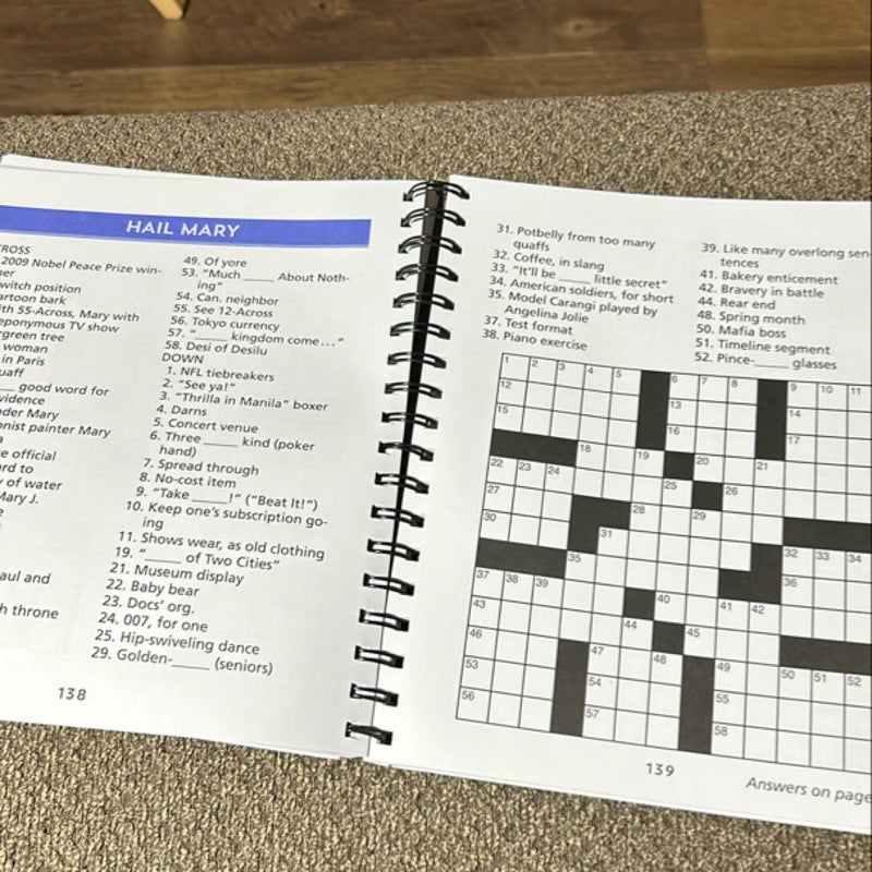 Brain Games Large Print Crossword Puzzles