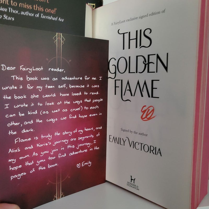 This Golden Flame (Fairyloot Edition)