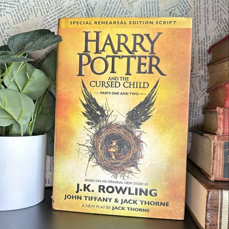 Harry Potter and the Cursed Child Parts One and Two (Special Rehearsal Edition Script)