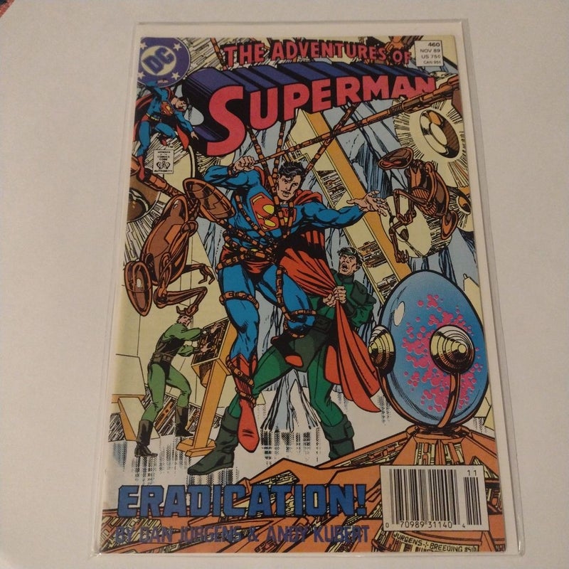 1989 DC COMICS THE ADVENTURE OF SUPERMAN 