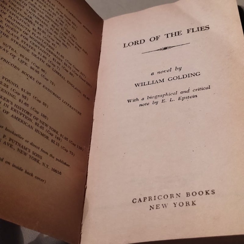 📚🫅🪰Lord of the Flies & Cliffs Notes 