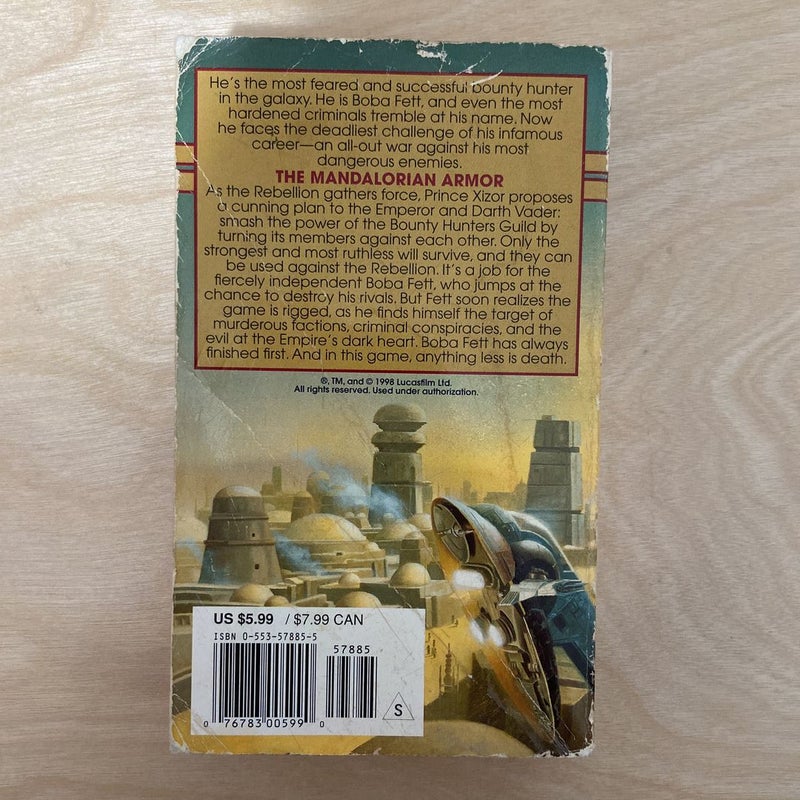 Star Wars The Mandalorian Armor (First Edition First Printing-The Bounty Hunter Wars)
