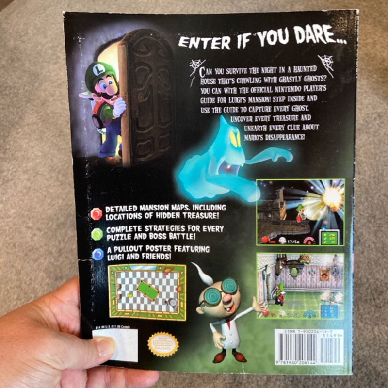 Official Nintendo Luigi's Mansion Player's Guide