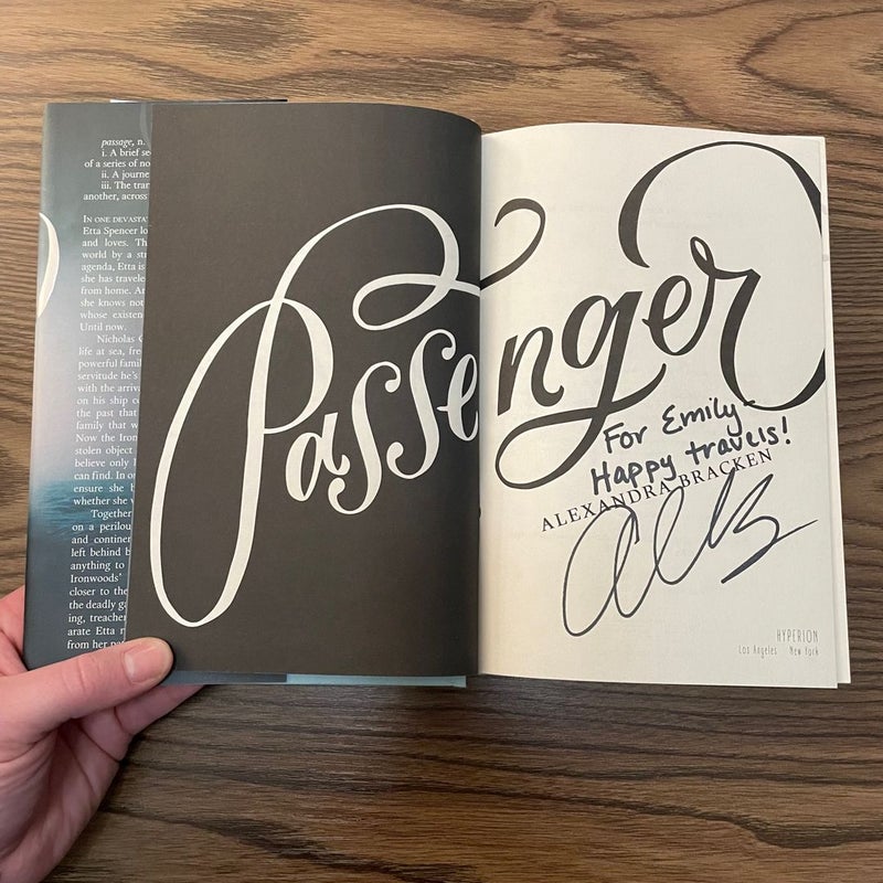 Signed! Passenger (Passenger Series, Vol. 1)