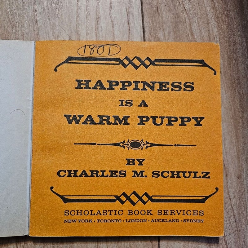 Happiness is a Warm Puppy